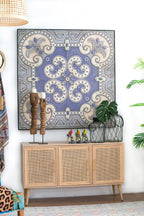 48" x 48" Large Wall Art Panel, Square Wall Decor for Living Room Dining Room Office Bedroom - Groovy Boardz