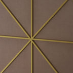 Wall Mirror 48 Inch Oversized Big Size Gold Circular Mirror Metal Framed Mirror Round Vanity Mirror Dressing Mirror, for Bathroom, Living Room, Bedroom Wall Decor