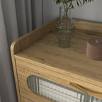 Wood 6 Drawer Dresser for Bedroom, Large Double Dresser with Wide Drawers, Modern Chest of Drawers,Storage Organizer Dresser,Nursery Dresser,for Living Room, Hallway, Bedroom, Kids Bedroom