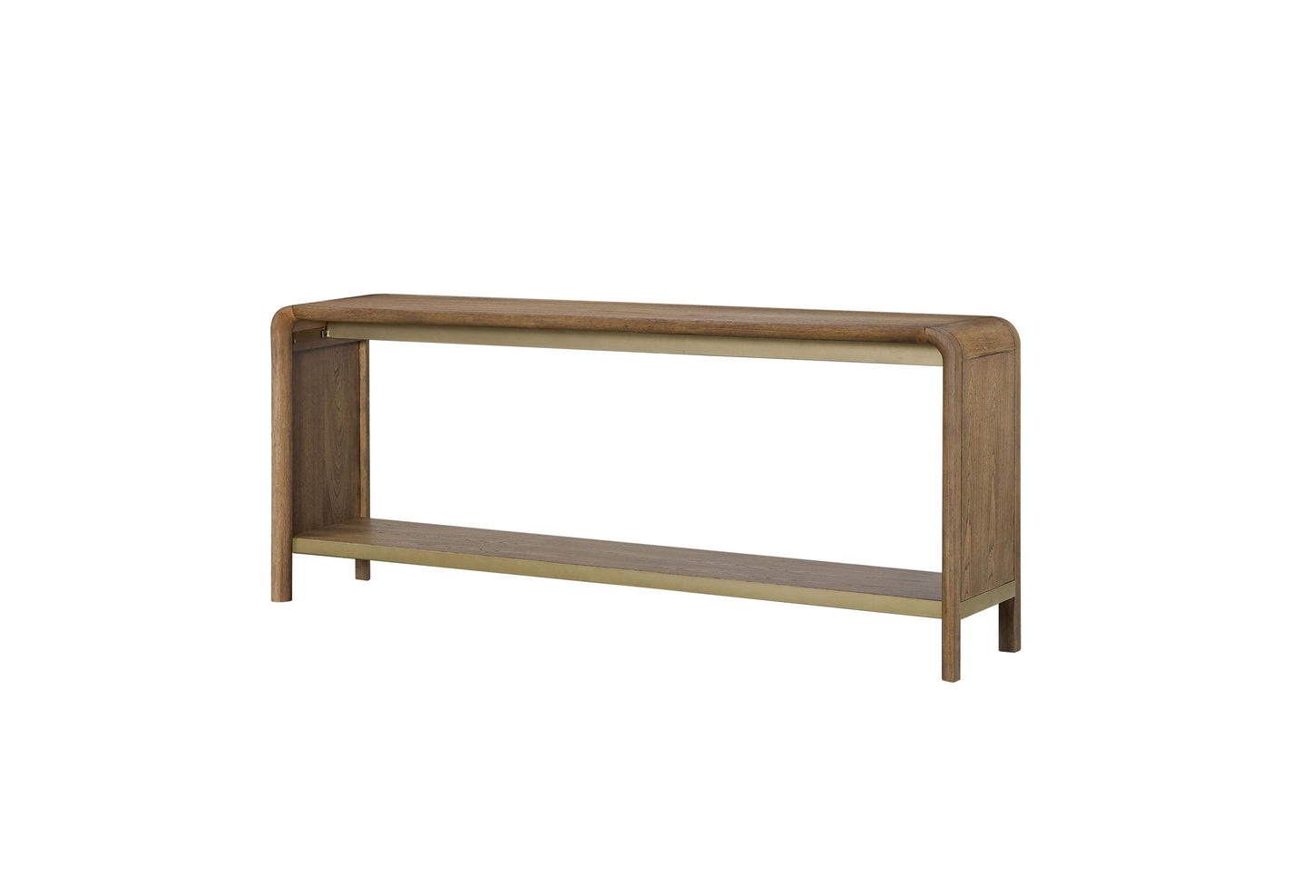 Waterfall Console Table - Latte