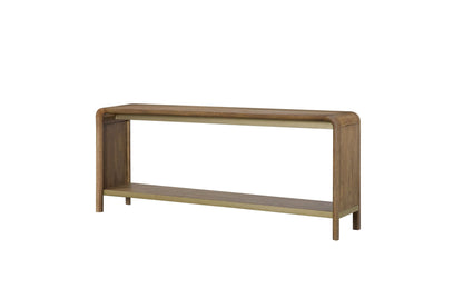 Waterfall Console Table - Latte