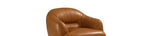Leonia Cognac Leather Chair
