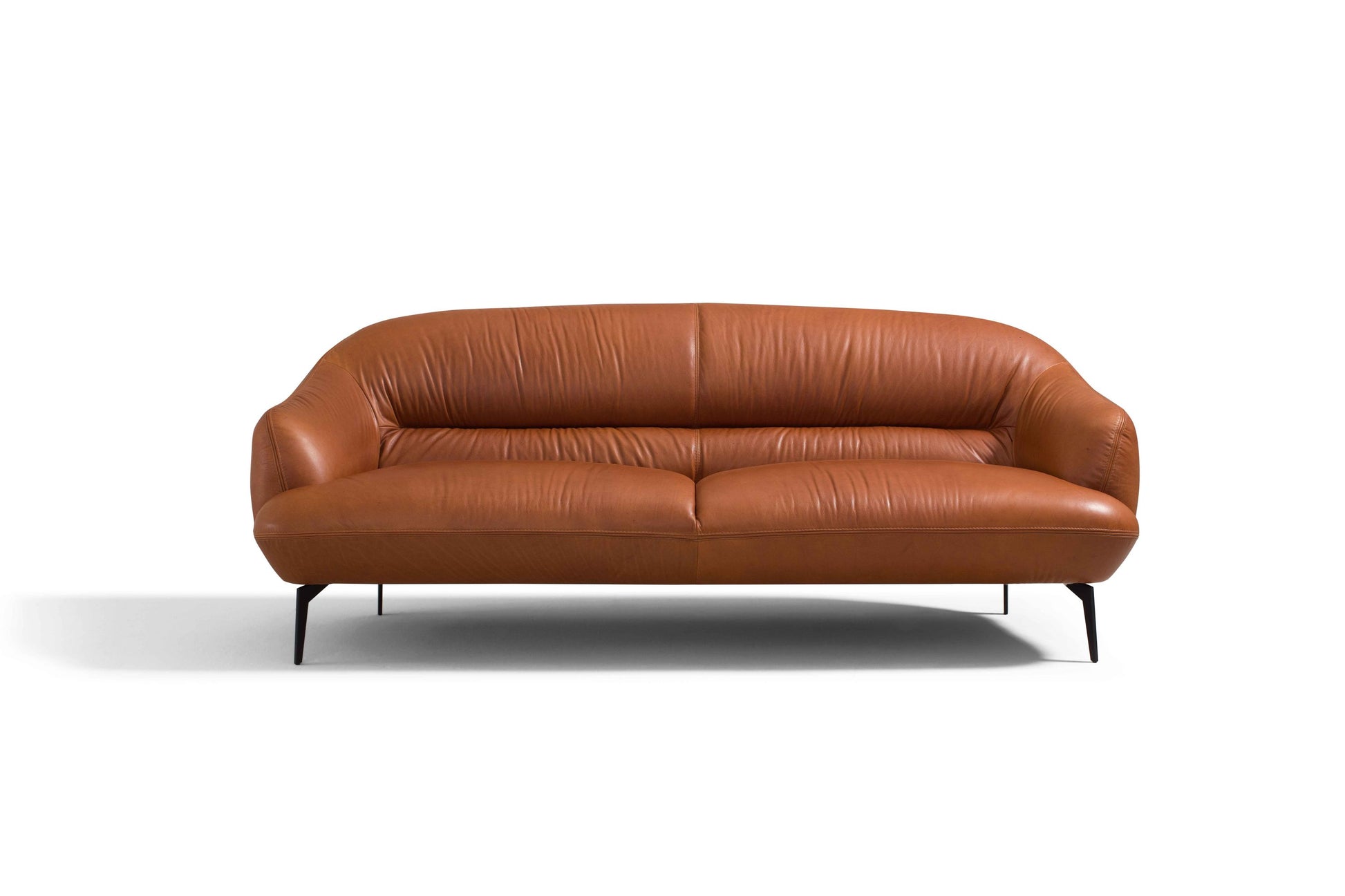 Leonia Cognac Leather Sofa