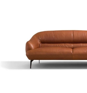 Leonia Cognac Leather Sofa