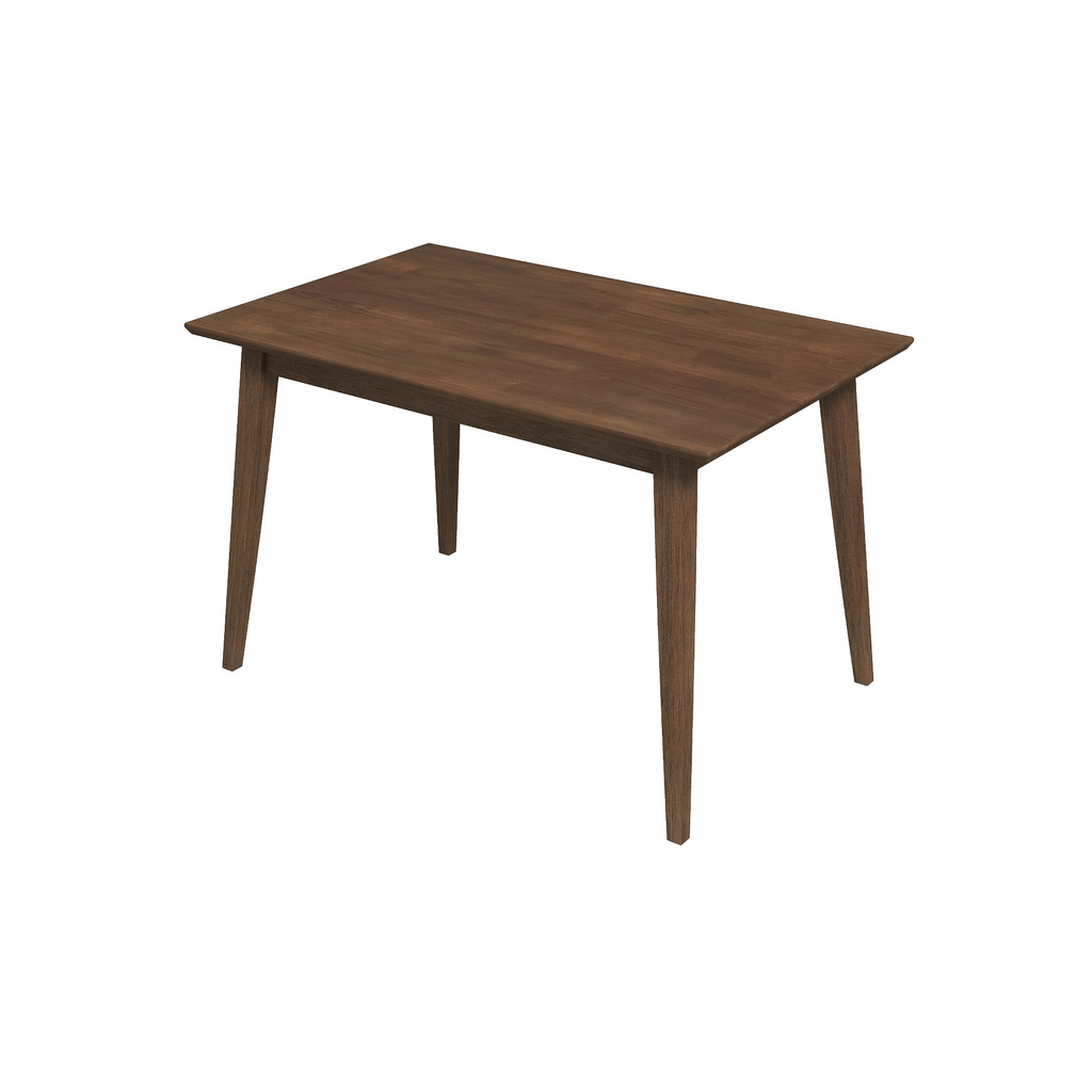 Levi Modern Style Solid Wood Rectangular Dining Kitchen Table 47'