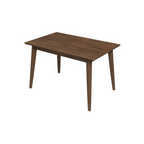Levi Modern Style Solid Wood Rectangular Dining Kitchen Table 47'