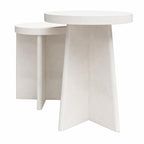 Liam Round End Tables, Set of 2 End Table