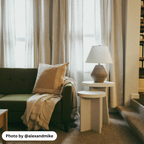 Liam Round End Tables, Set of 2 End Table