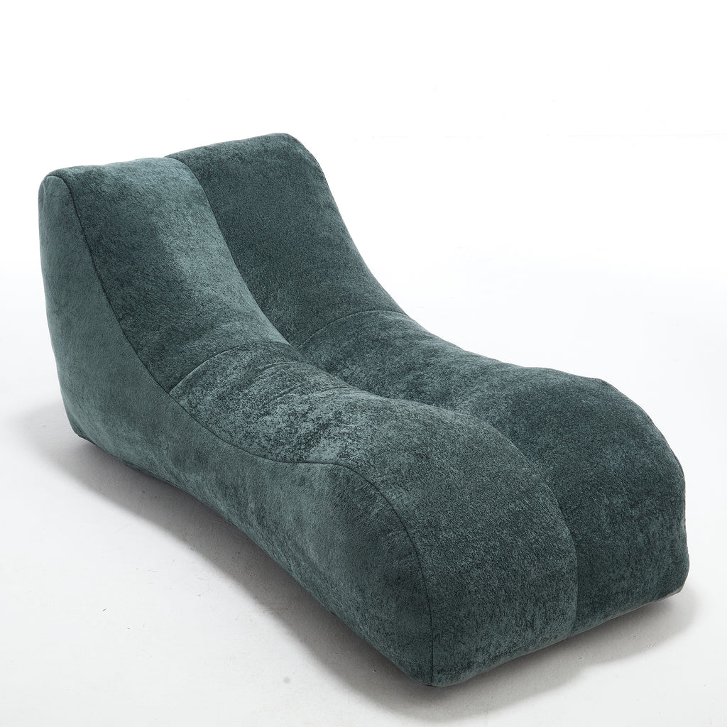 Creative bean bag sofa chair for adults filled with high-quality sponge that is plump and elastic fitting the curves of the human body and providing gentle support to the body in all as