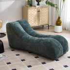 Creative bean bag sofa chair for adults filled with high-quality sponge that is plump and elastic fitting the curves of the human body and providing gentle support to the body in all as