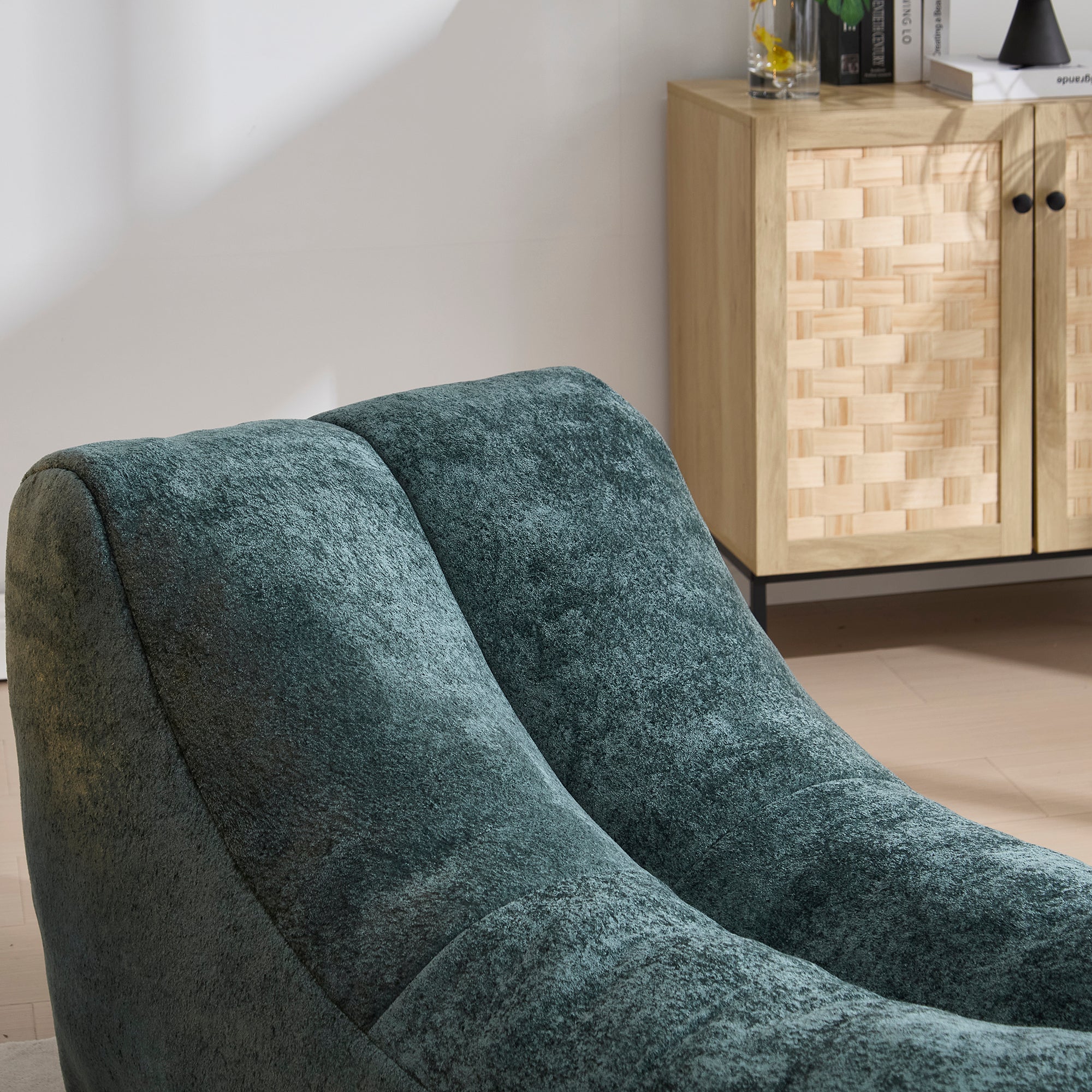 Creative bean bag sofa chair for adults filled with high-quality sponge that is plump and elastic fitting the curves of the human body and providing gentle support to the body in all as