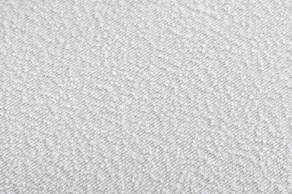 035-Boucle Fabric Swivel Accent Chair With Soild Wood Round Brown Base Leg,Light Gray