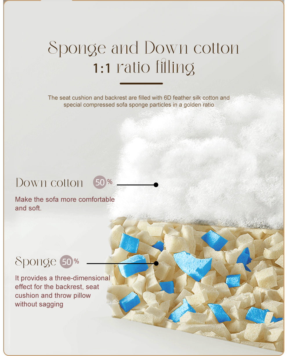 Cloud Modular Sectional Sofa, Oversized Sectional Couches for Living Room, Cushion Deep Seat Sofa Set, Corduroy L Shaped Couch with 1 Ottoman (Light Gray)