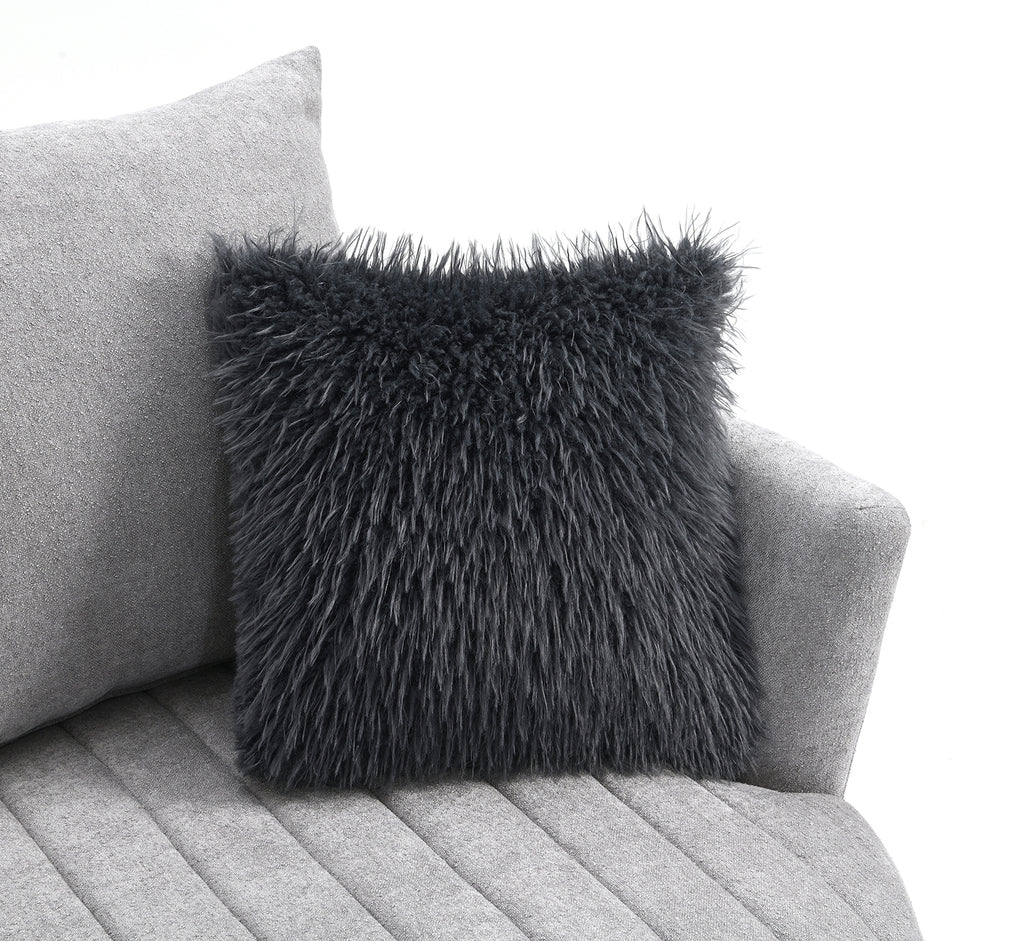 Light Gray Finish Transitional Style 1pc Channel Tufted Swivel Round Chair Scattered Back Pillow Primary living Room Accent Chair