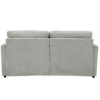 68.1' Cozy Upholstered Loveseat Sofa Oversized Comfy Comfy Cloud Sofa Double Cushion Loveseat Sofa Plush Cushion Sofa Couch for Living Room,Light Grey