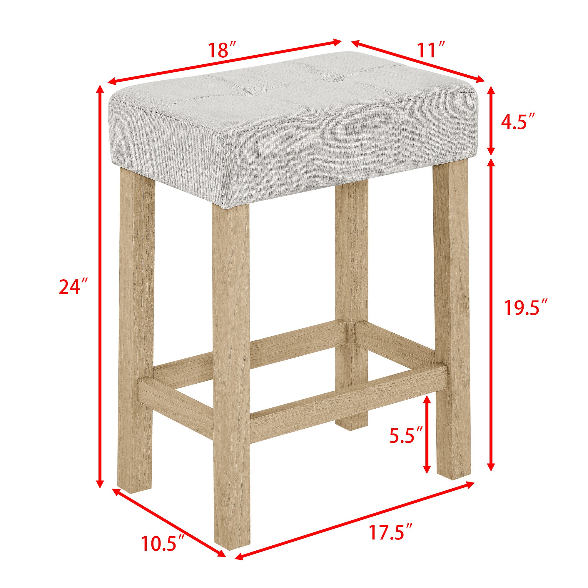 59 Inch Bar Table, Dining Table, Sofa Table with Power Outlet, 3 Upholstered Stools, 4 Piece Bar Table and Chair Set for Living Room, Dining Room, Kitchen