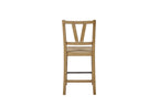Counter Height Slat Back Chair - Cashew (Set of 2) Dining Chair