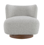 Lisa Gray Tweed Accent Chair