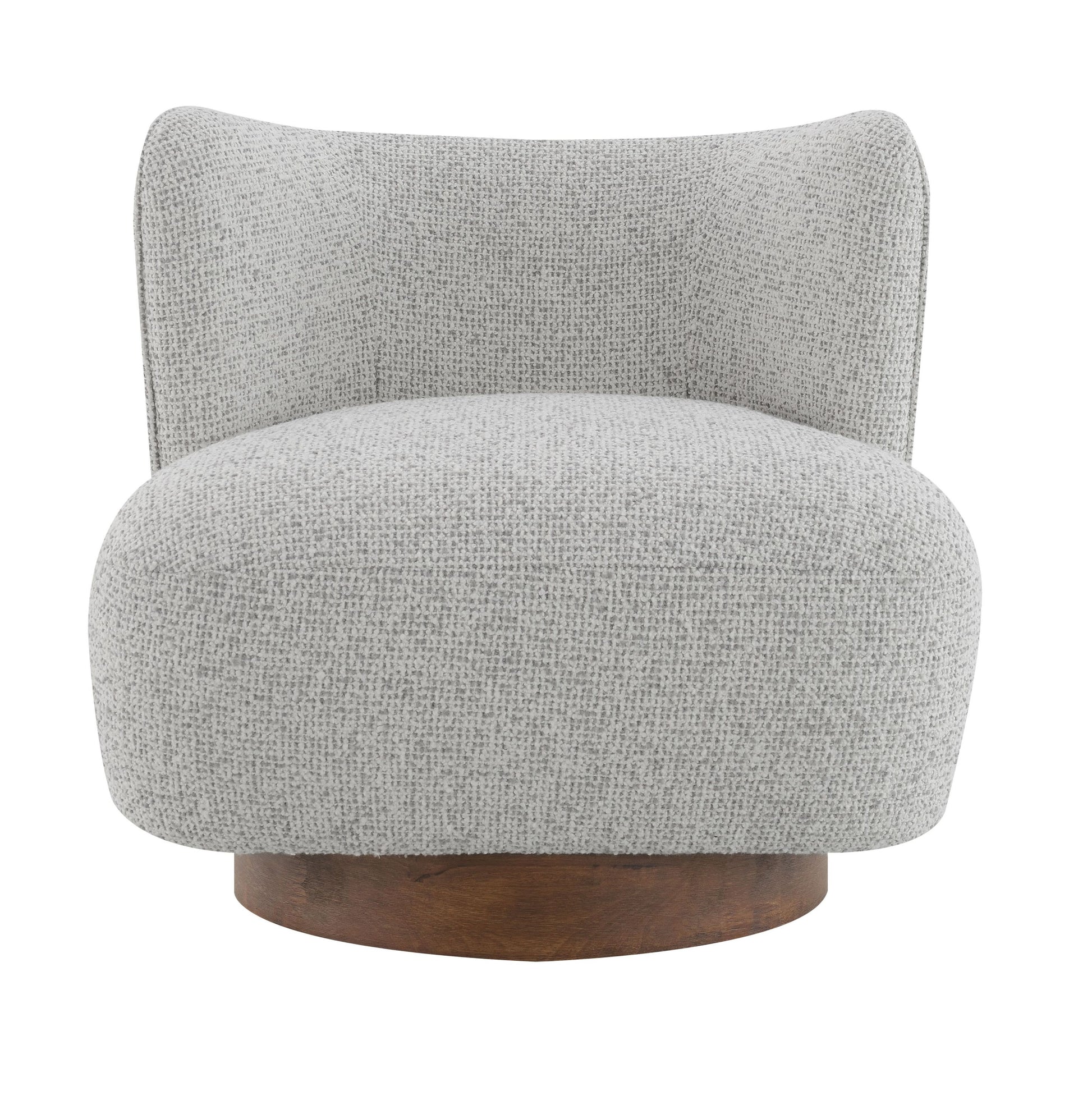 Lisa Gray Tweed Accent Chair