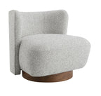 Lisa Gray Tweed Accent Chair