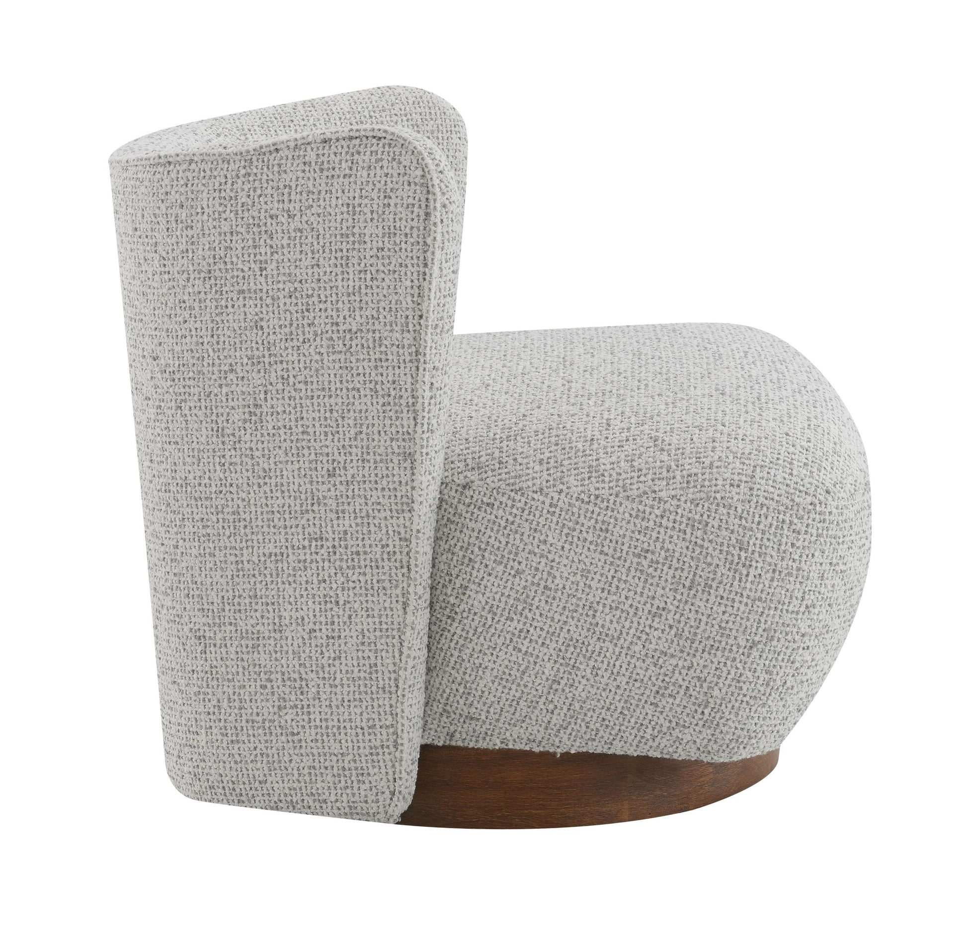 Lisa Gray Tweed Accent Chair