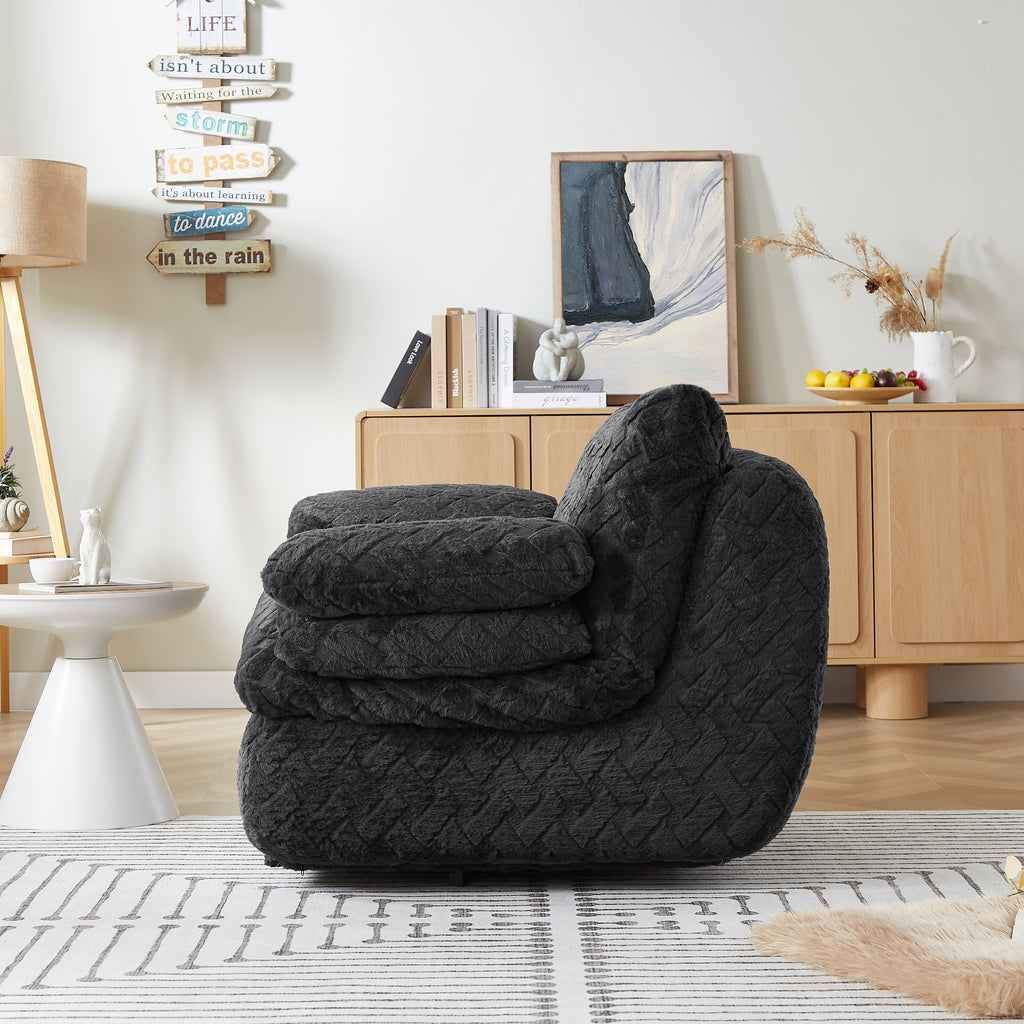Liyasi Full Compression sofa chair with swivel