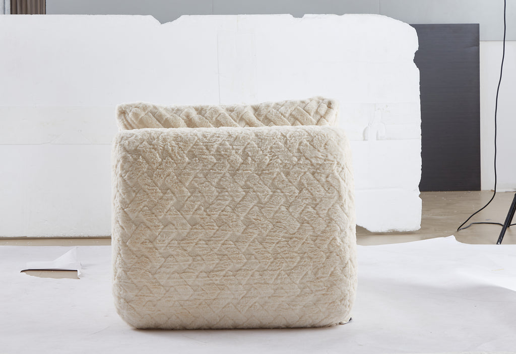 Liyasi Full Compression sofa chair with swivel add Ottoman