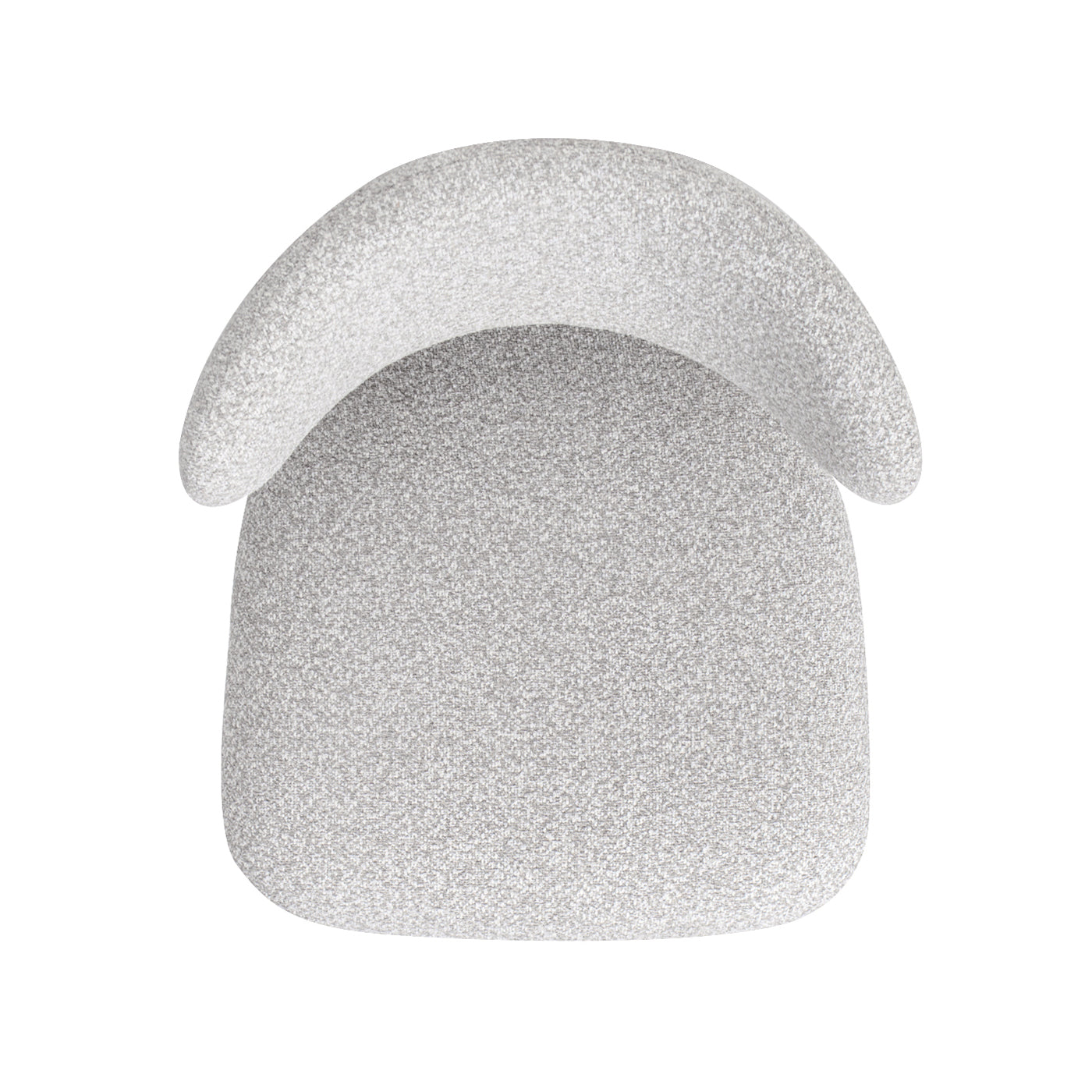 Locke 20.5' Modern Upholstered Dining Chair with Wood Frame, Salt & Pepper Boucle