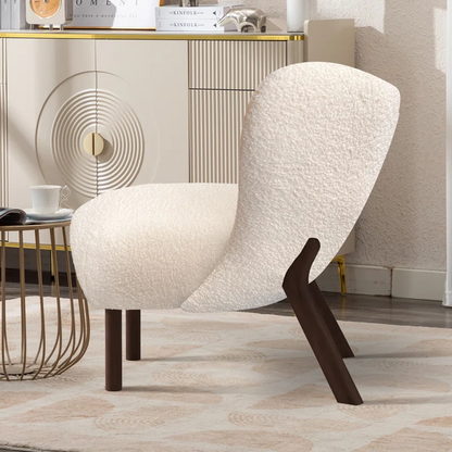 Lumi  Upholstered Wingback Accent Chair