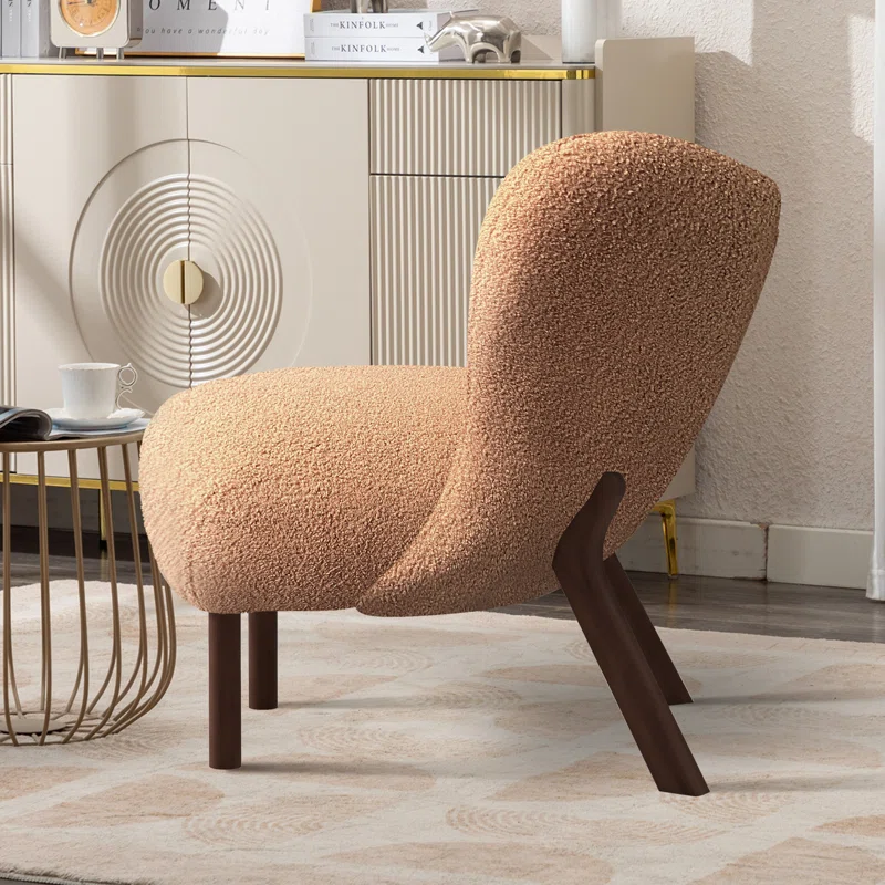 Lumi  Upholstered Wingback Accent Chair