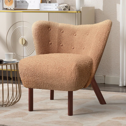 Lumi  Upholstered Wingback Accent Chair