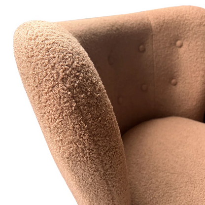 Lumi  Upholstered Wingback Accent Chair