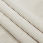 Luxury Cream Chenille Armchair With Wide Ottoman Set.