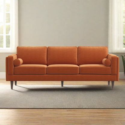 Amber Luxury Modern Velvet Sofa - Groovy Boardz