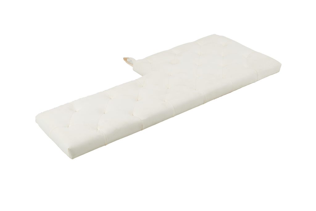 56'L, Furniture Style 2 in 1 Dog Crate with Padded Seat, Sliding Barn Door, Luxury Wooden Dog Kennel, End of Bed Bench Ottoman with Removable Cushion for Bedroom, Living Room, Walnut