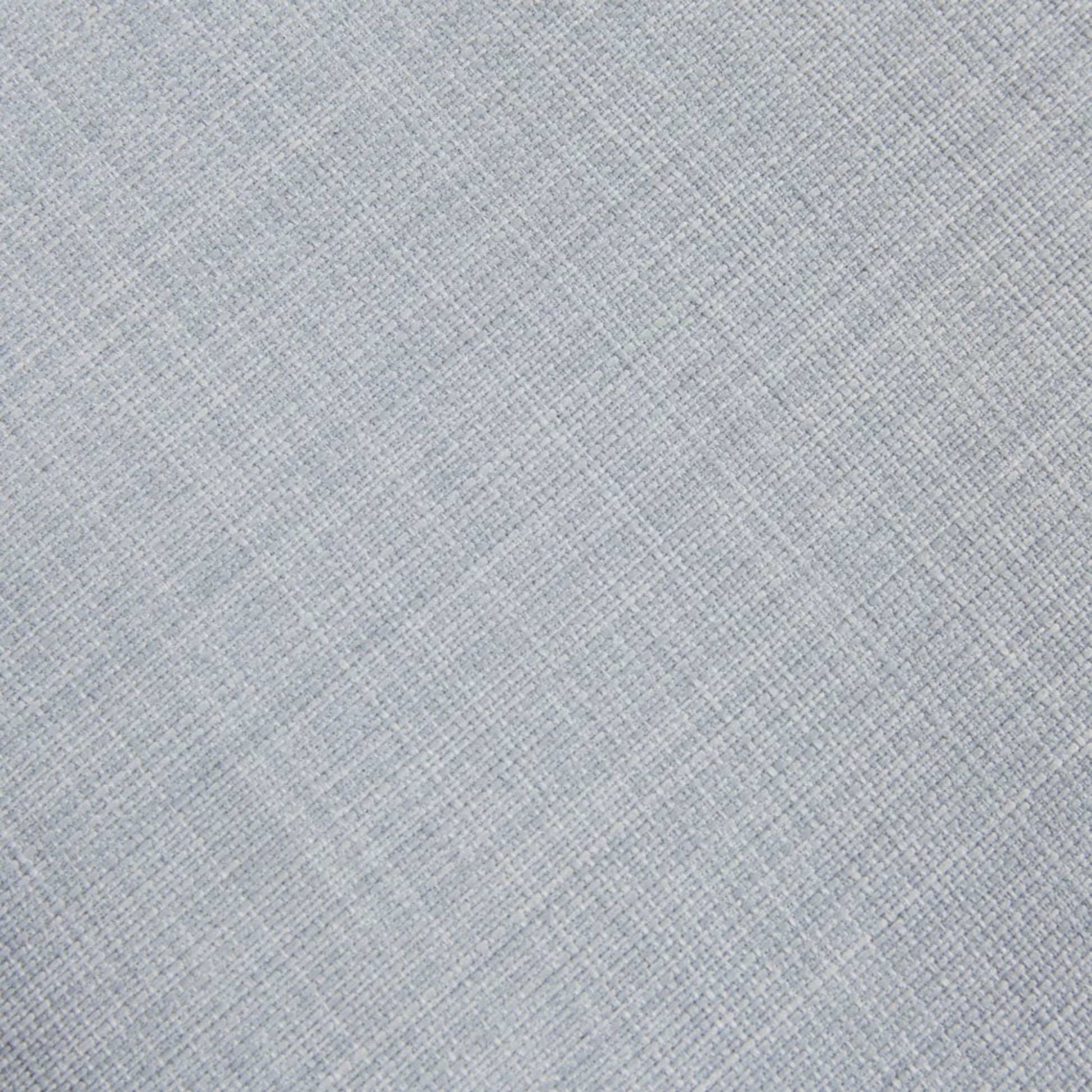 The Arm Chair with Padded Armrests in Dusty Blue Polyester and Camel Oak Finish Accent Chair