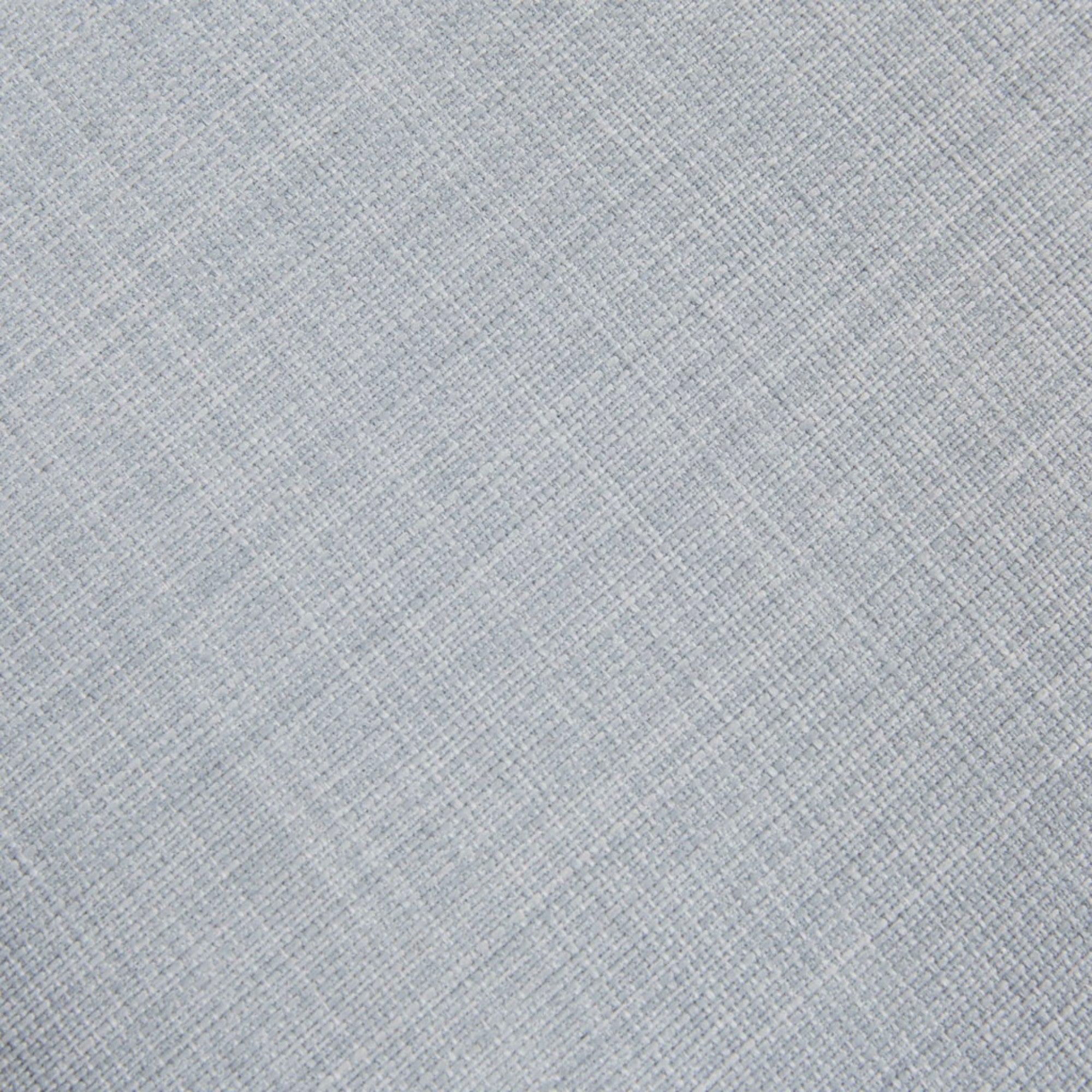 The Arm Chair with Padded Armrests in Dusty Blue Polyester and Camel Oak Finish Accent Chair