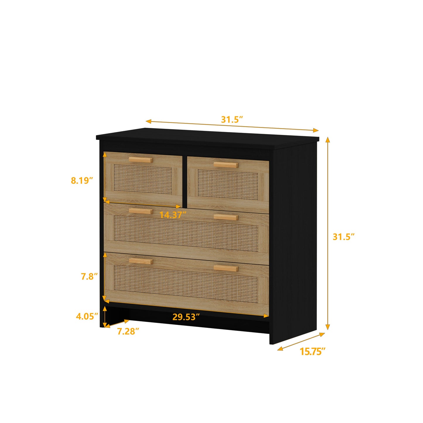Maggie Rattan Storage Cabinet