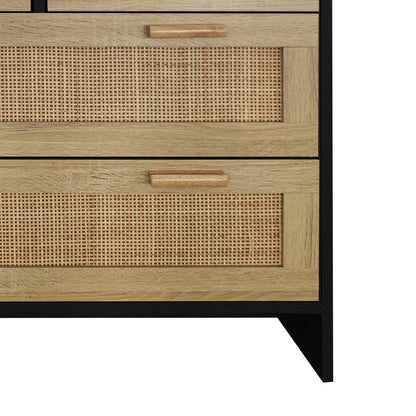 Maggie Rattan Storage Cabinet