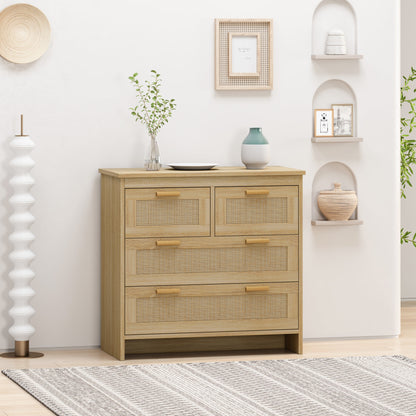 Maggie Rattan Storage Cabinet