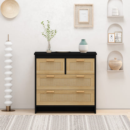 Maggie Rattan Storage Cabinet