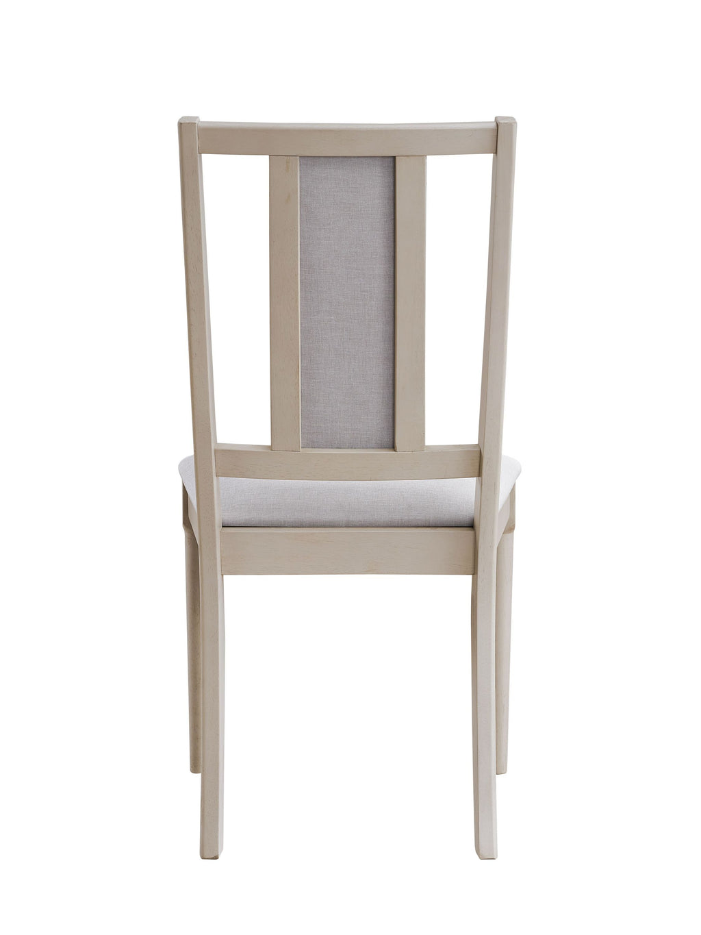 Marta Beige Linen & Natural Finish Side Chair (Set of 2)