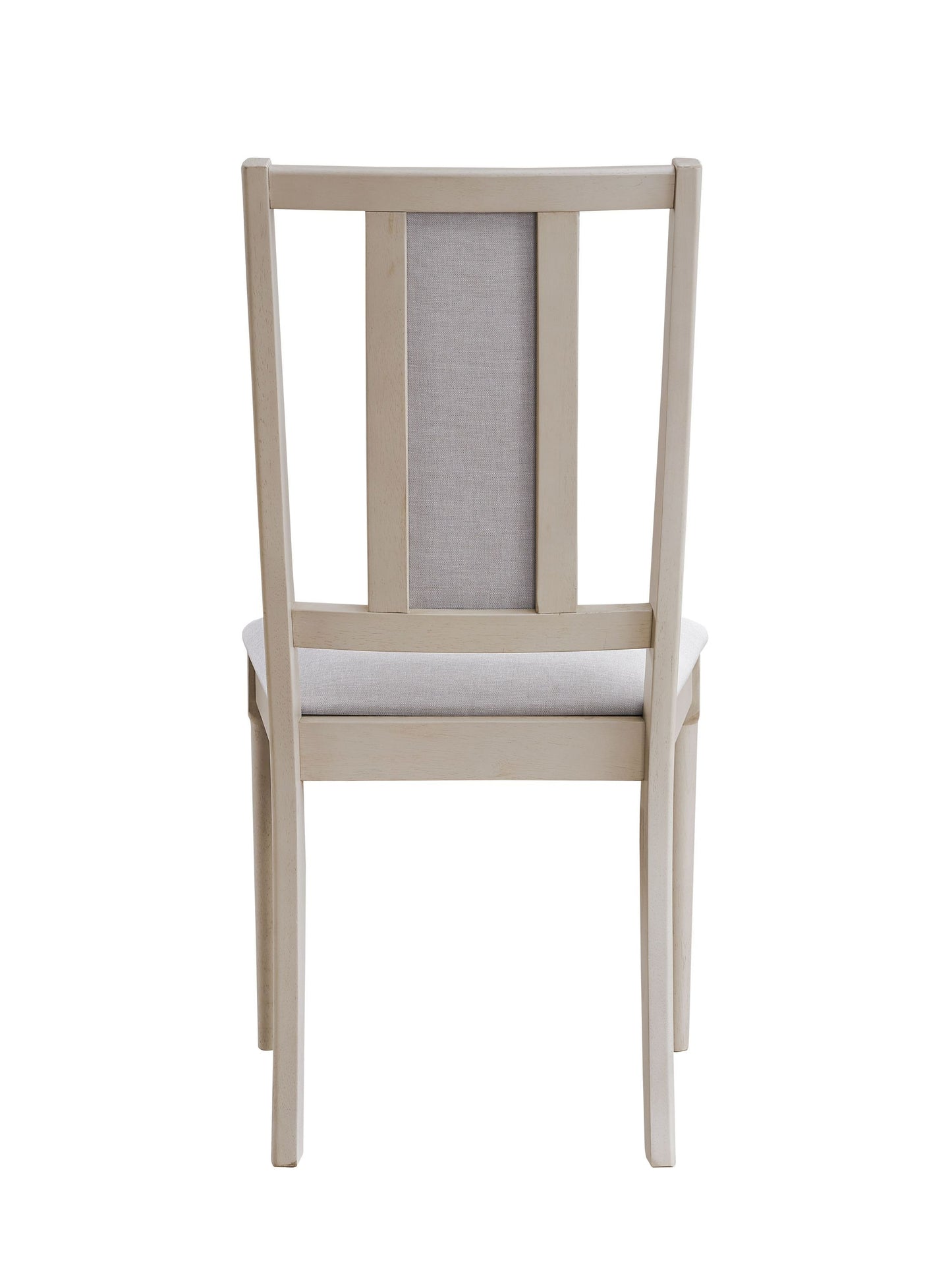 Marta Beige Linen & Natural Finish Side Chair (Set of 2)