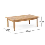 Aston Outdoor Mid-Century Modern Cushioned Acacia 4-seat Chat Set Loveseat & Coffee Table & Club Chair - Teak Finish + Cream Cushion - Groovy Boardz