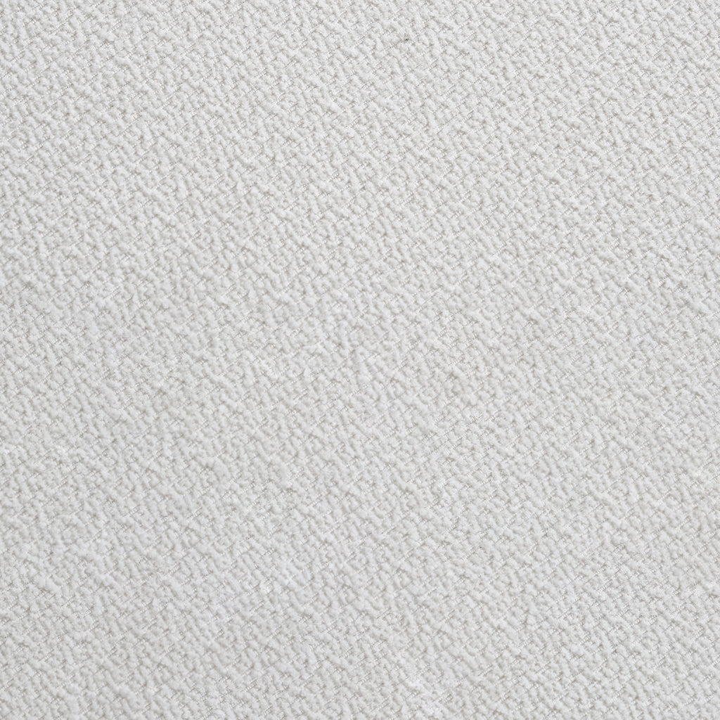 Modern Dining Room Chairs Set of 2, Mid-Century Upholstered Boucle Kitchen Dining Chairs with Black Metal Legs