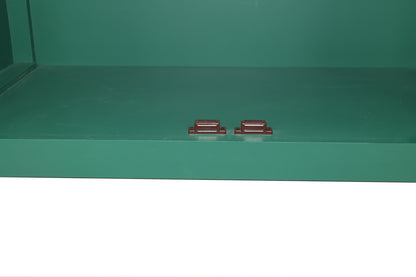 59'Green Accent Cabinet with 4 Doors, Mid Century Modern Pantry Cabinet, Wood Buffet Cabinet, Media Cabinet, Console Cabinet, Cabinet for Entryway, Living Room, Bedroom, Dining Room