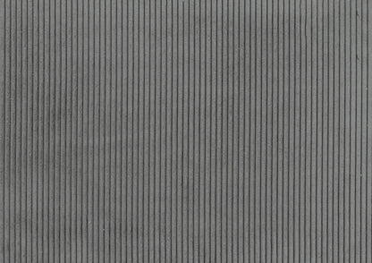 Storage Bench Gray Cushioned Seat Corduroy Upholstery Lift Top Solid Wood Legs 1pc