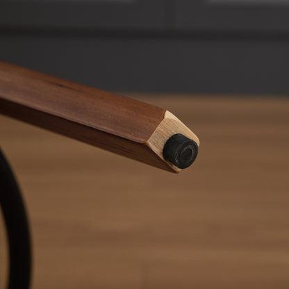 Swivel Bar Stools Set of 2, 26' Upholstered Faux Leather Counter Height Barstools with Walnut Back & Bentwood Legs, Mid Century Modern Bar Chairs Island Stools for Kitchen Counter, Beige PU, SW1864BG