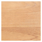 Mid-Century Modern Woven Faux Leather Queen Bed with Caramel Maple Wood Finish Bed Frame