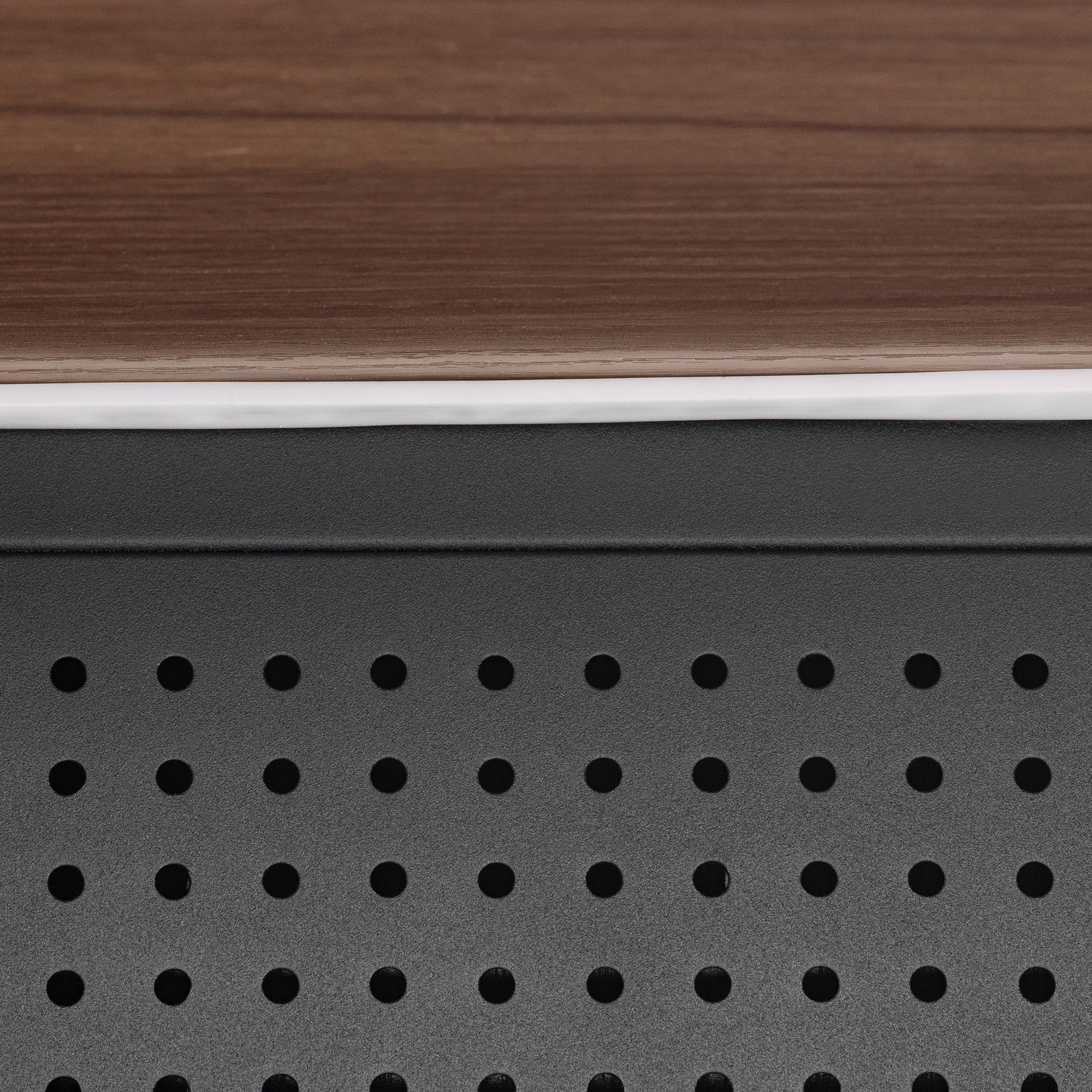 Mid-Century Modern Walnut Vintage Multi-use Cabinet With Cat scratcher Bed cat friendly furniture